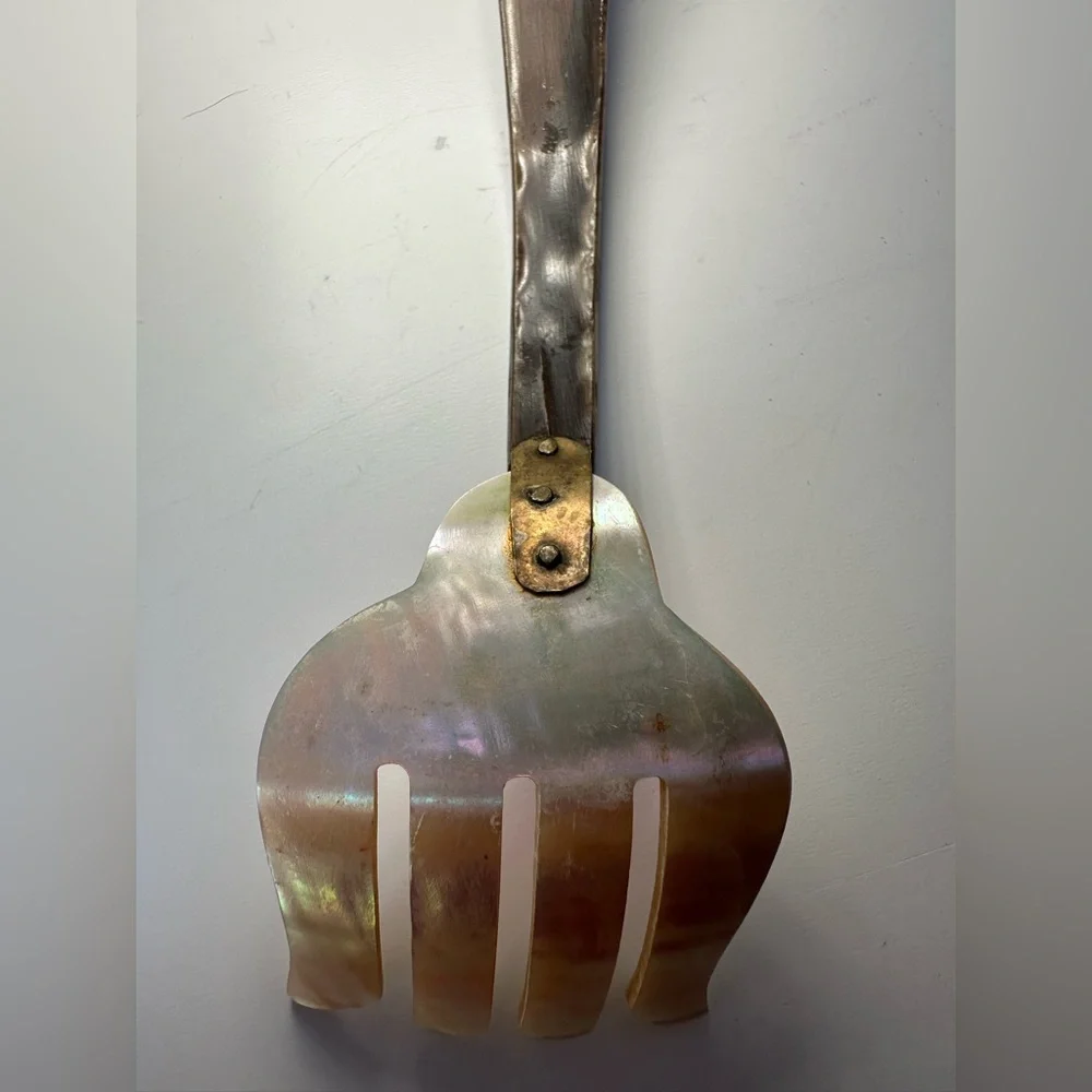 Decorative Black and‎ Silver Fork